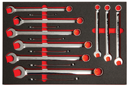 Proto® Foamed 15 Piece Combination Wrench Set -Full Polish- 12 Point - Benchmark Tooling