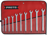 Proto® 10 Piece Satin Metric Combination ASD Wrench Set - 12 Point - Benchmark Tooling