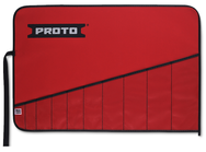 Proto® Red Canvas Tool Roll 10 Piece - Benchmark Tooling