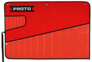 Proto® Red Canvas Tool Roll 18 Piece - Benchmark Tooling