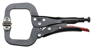 Proto® Locking Mini C-Clamp Pliers w/Swivel Pads - 12-19/32" - Benchmark Tooling