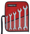 Proto® 5 Piece Satin Metric Open-End Wrench Set - Benchmark Tooling