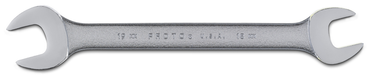 Proto® Satin Open-End Wrench - 18 mm x 19 mm - Benchmark Tooling