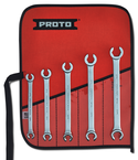 Proto® 5 Piece Metric Double End Flare Nut Wrench Set - 6 Point - Benchmark Tooling