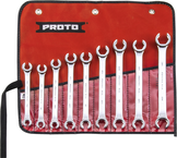 Proto® 9 Piece Double End Flare Nut Wrench Set - 6 Point - Benchmark Tooling