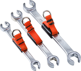 Proto® Tether-Ready 3 Piece Double End Flare Nut Wrench Set - 6 Point - Benchmark Tooling