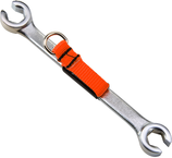 Proto® Tether-Ready Satin Flare-Nut Wrench 1/2" x 9/16" - 6 Point - Benchmark Tooling