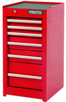 Proto® 440SS Side Cabinet - 6 Drawer, Red - Benchmark Tooling