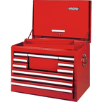 Proto® 440SS 27" Top Chest with Drop Front - 10 Drawer, Red - Benchmark Tooling