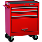 Proto® 440SS 27" Roller Cabinet - 3 Drawer, Red - Benchmark Tooling