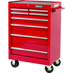 Proto® 440SS 27" Roller Cabinet - 8 Drawer, Red - Benchmark Tooling