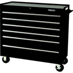 Proto® 440SS 41" Workstation - 6 Drawer, Black - Benchmark Tooling