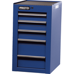 Proto® 450HS Side Cabinet - 5 Drawer, Blue - Benchmark Tooling