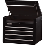 Proto® 450HS 34" Top Chest - 4 Drawer, Black - Benchmark Tooling