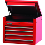 Proto® 450HS 34" Top Chest - 4 Drawer, Red - Benchmark Tooling
