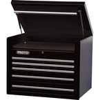 Proto® 450HS 34" Top Chest - 5 Drawer, Black - Benchmark Tooling