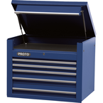 Proto® 450HS 34" Top Chest - 5 Drawer, Blue - Benchmark Tooling