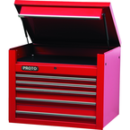 Proto® 450HS 34" Top Chest - 5 Drawer, Red - Benchmark Tooling