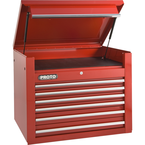 Proto® 450HS 34" Top Chest - 6 Drawer, Red - Benchmark Tooling