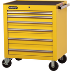 Proto® 450HS 34" Roller Cabinet - 6 Drawer, Yellow - Benchmark Tooling