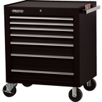 Proto® 450HS 34" Roller Cabinet - 7 Drawer, Black - Benchmark Tooling