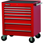 Proto® 450HS 34" Roller Cabinet - 7 Drawer, Red - Benchmark Tooling