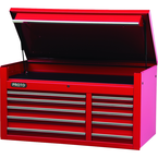 Proto® 450HS 50" Top Chest - 10 Drawer, Red - Benchmark Tooling