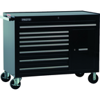 Proto® 450HS 50" Workstation - 8 Drawer & 1 Shelf, Black - Benchmark Tooling