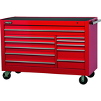 Proto® 450HS 66" Workstation - 11 Drawer, Red - Benchmark Tooling