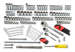 Proto® 1/4", 3/8", 1/2" Drive 184 Piece Socket Set- 6 & 12 - Tools Only - Benchmark Tooling