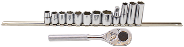 Proto® 3/8" Drive 13 Piece Socket Set - Benchmark Tooling