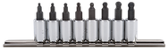 Proto® 1/4" Drive 8 Piece Hex Bit Ball End Socket Set - Benchmark Tooling