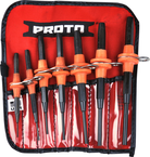 Proto® Tether-Ready 7 Piece Pin Punch Set - Benchmark Tooling