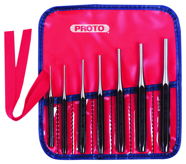 Proto® 7 Piece Super-Duty Pin Punch Set - Benchmark Tooling