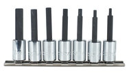 Proto® 3/8" Drive 7 Piece Hex Bit Set - Benchmark Tooling