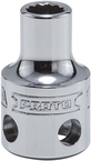 Proto® Tether-Ready 3/8" Drive Socket 1/4" - 12 Point - Benchmark Tooling