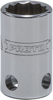 Proto® Tether-Ready 3/8" Drive Socket 12 mm - 12 Point - Benchmark Tooling