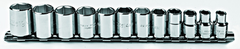 Proto® 3/8" Drive 12 Piece Metric Socket Set - 6 Point - Benchmark Tooling