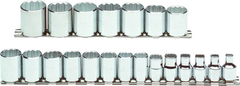 Proto® 3/8" Drive 21 Piece Metric Socket Set - 12 Point - Benchmark Tooling