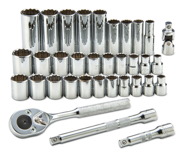 Proto® 3/8" Drive 34 Piece Socket Set - Benchmark Tooling