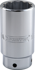 Proto® Tether-Ready 1/2" Drive Deep Socket 1-3/8" - 12 Point - Benchmark Tooling