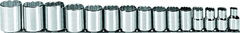 Proto® 1/2" Drive 15 Piece Socket Set - 12 Point - Benchmark Tooling