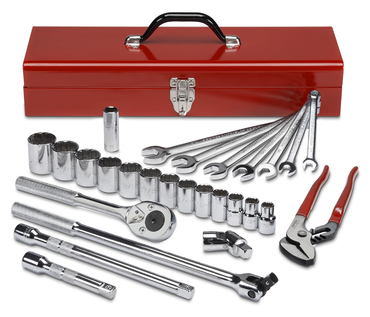 Proto® 1/2" Drive 27 Piece Tool Set - 12 Point - Benchmark Tooling