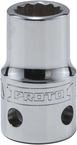 Proto® Tether-Ready 1/2" Drive Socket 12 mm - 12 Point - Benchmark Tooling