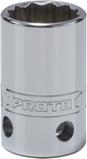 Proto® Tether-Ready 1/2" Drive Socket 17 mm - 12 Point - Benchmark Tooling