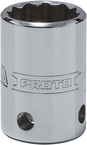 Proto® Tether-Ready 1/2" Drive Socket 19 mm - 12 Point - Benchmark Tooling