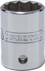 Proto® Tether-Ready 1/2" Drive Socket 21 mm - 12 Point - Benchmark Tooling