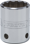 Proto® Tether-Ready 1/2" Drive Socket 24 mm - 12 Point - Benchmark Tooling