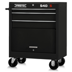 Proto® 440SS 27" Roller Cabinet - 3 Drawer, Black - Benchmark Tooling