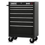 Proto® 440SS 27" Roller Cabinet - 7 Drawer, Black - Benchmark Tooling